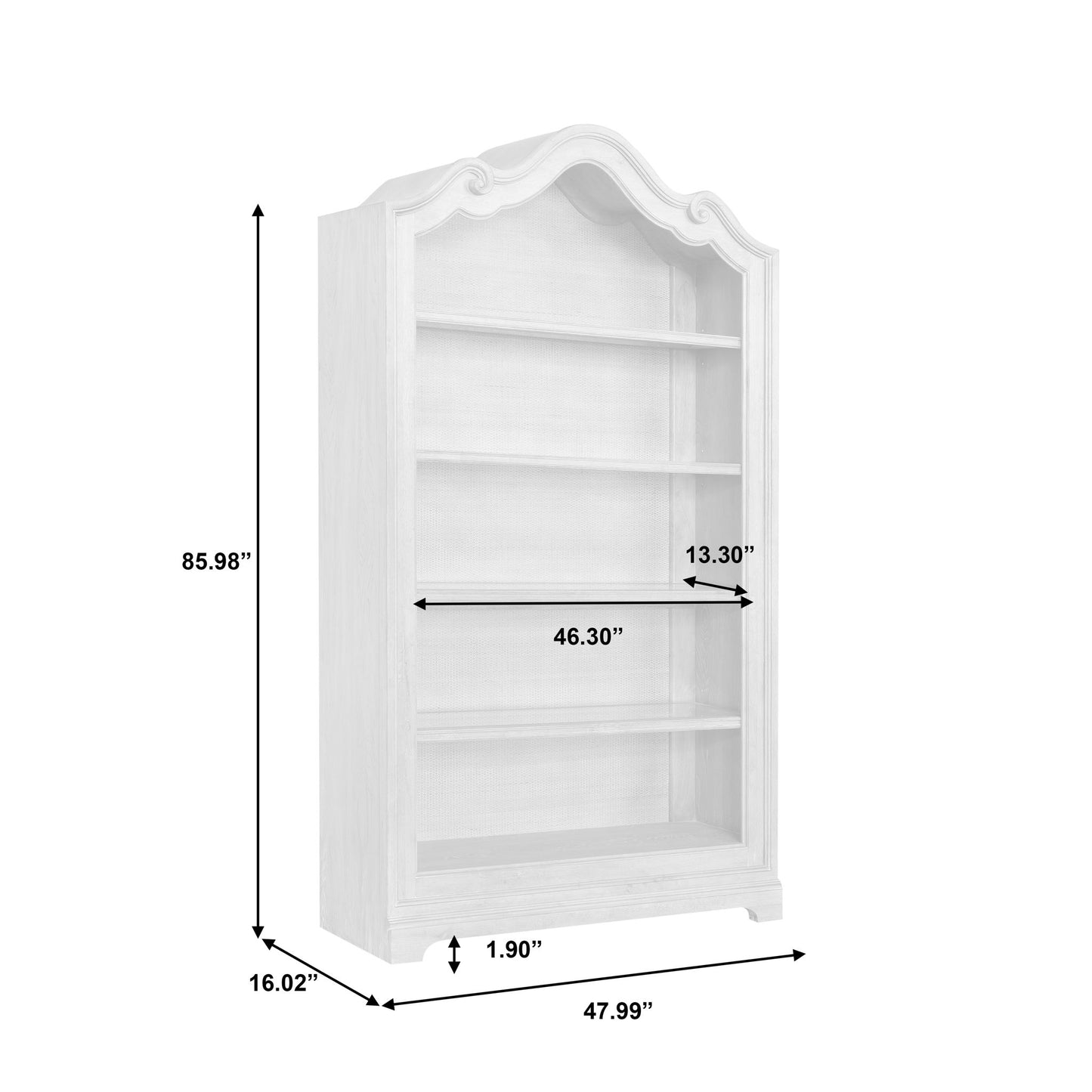Weston Hills - Bookcase - Flax Seed