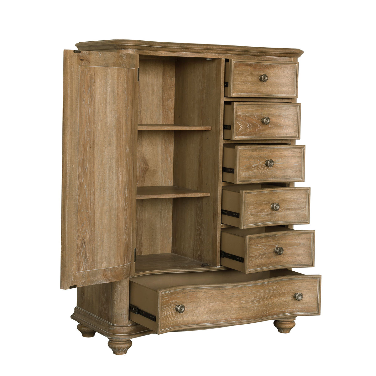 Weston Hills - Door Chest - Flax Seed