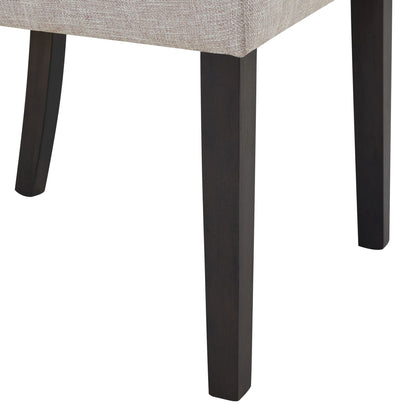Lexi - Tufted Upholstered Chair (Set of 2) - Espresso