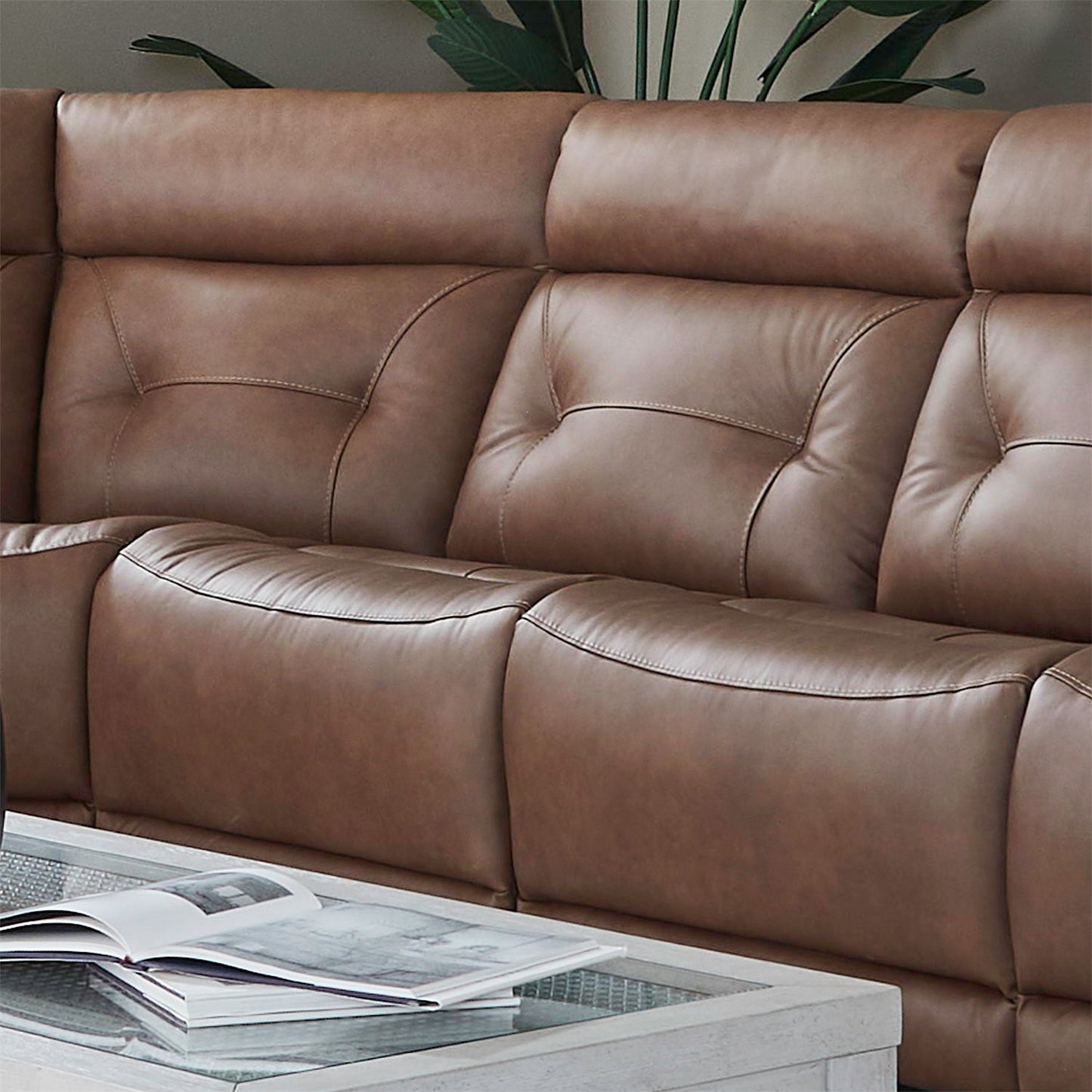 Beckham - Armless Chair - Aline Saddle