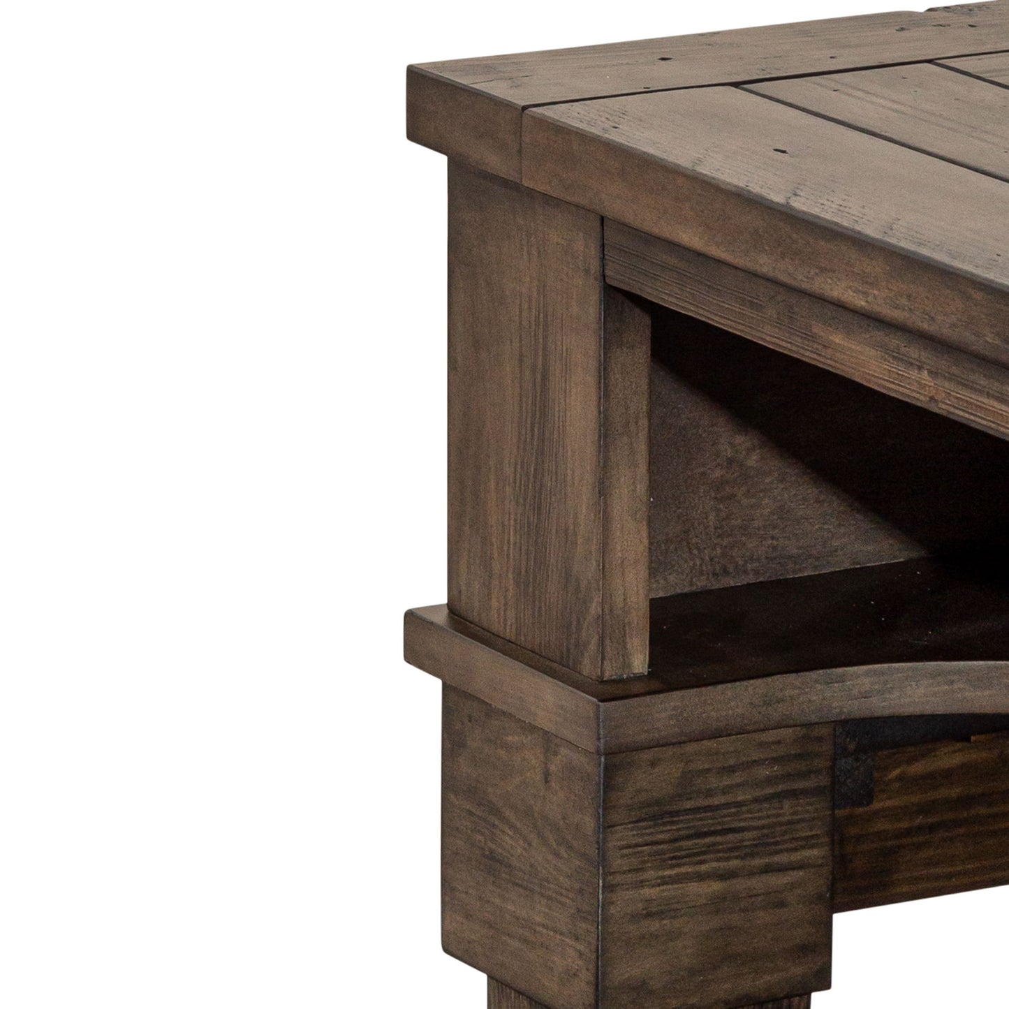 Arrowcreek - Console Bar Table - Weathered Stone