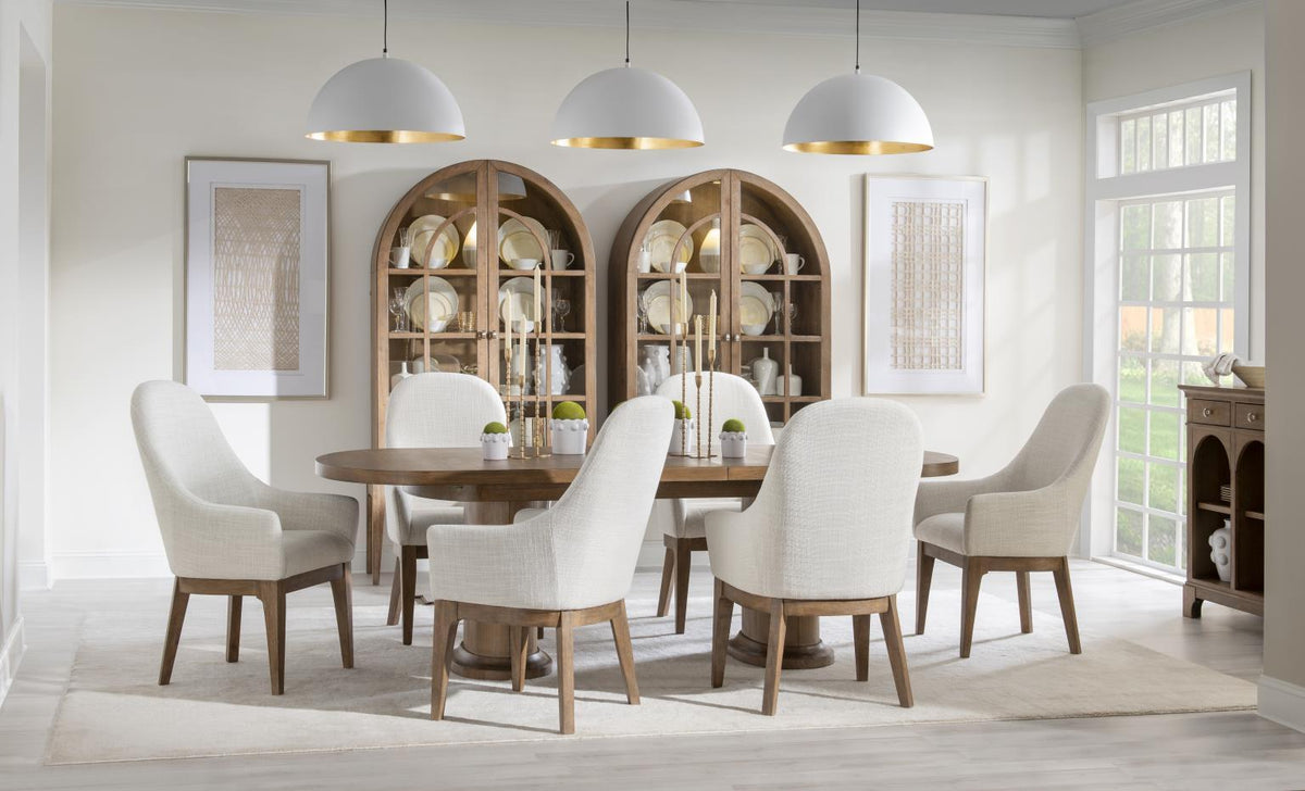 Harmony - Complete Double Pedestal Dining Table