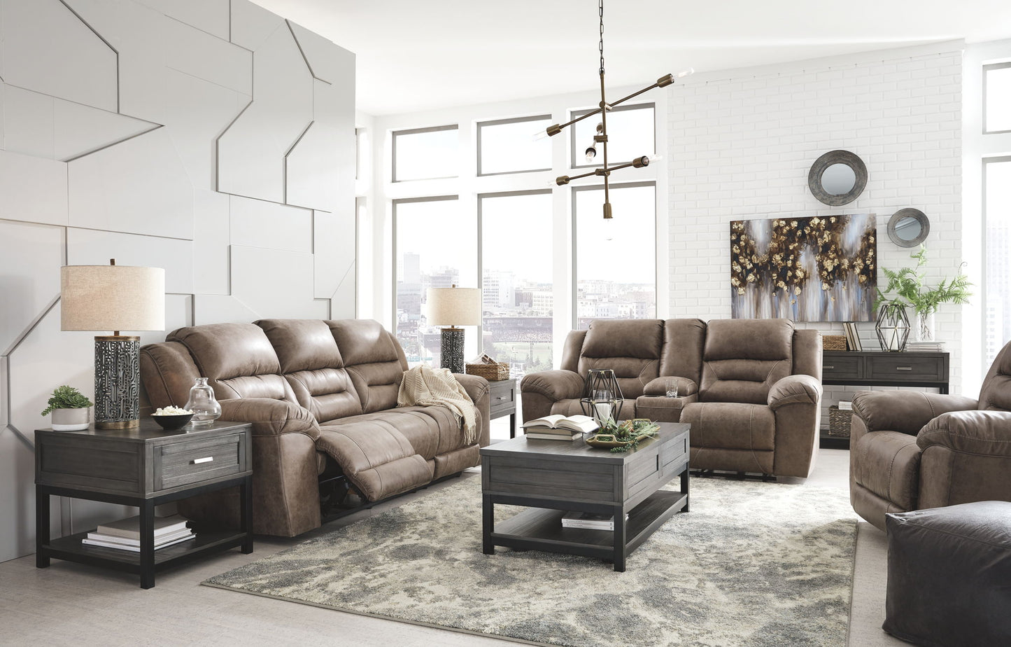 Stoneland - Reclining Living Room Set