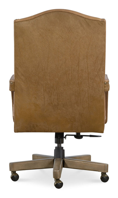 EC - Rochelle Executive Swivel Tilt Chair - Light Brown