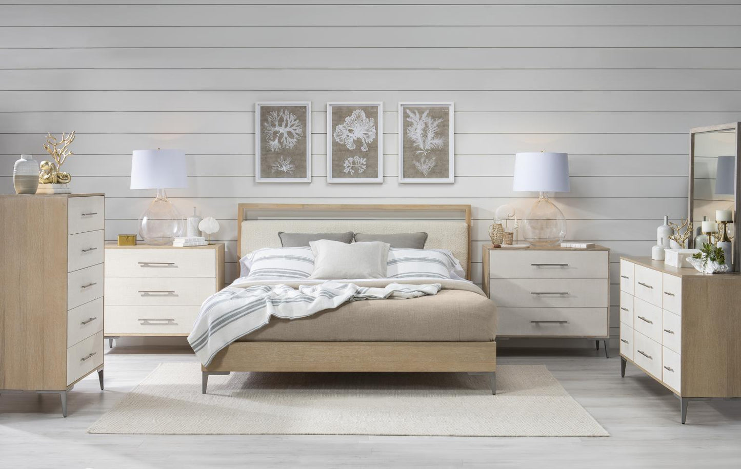 Biscayne - Mirror - Beige