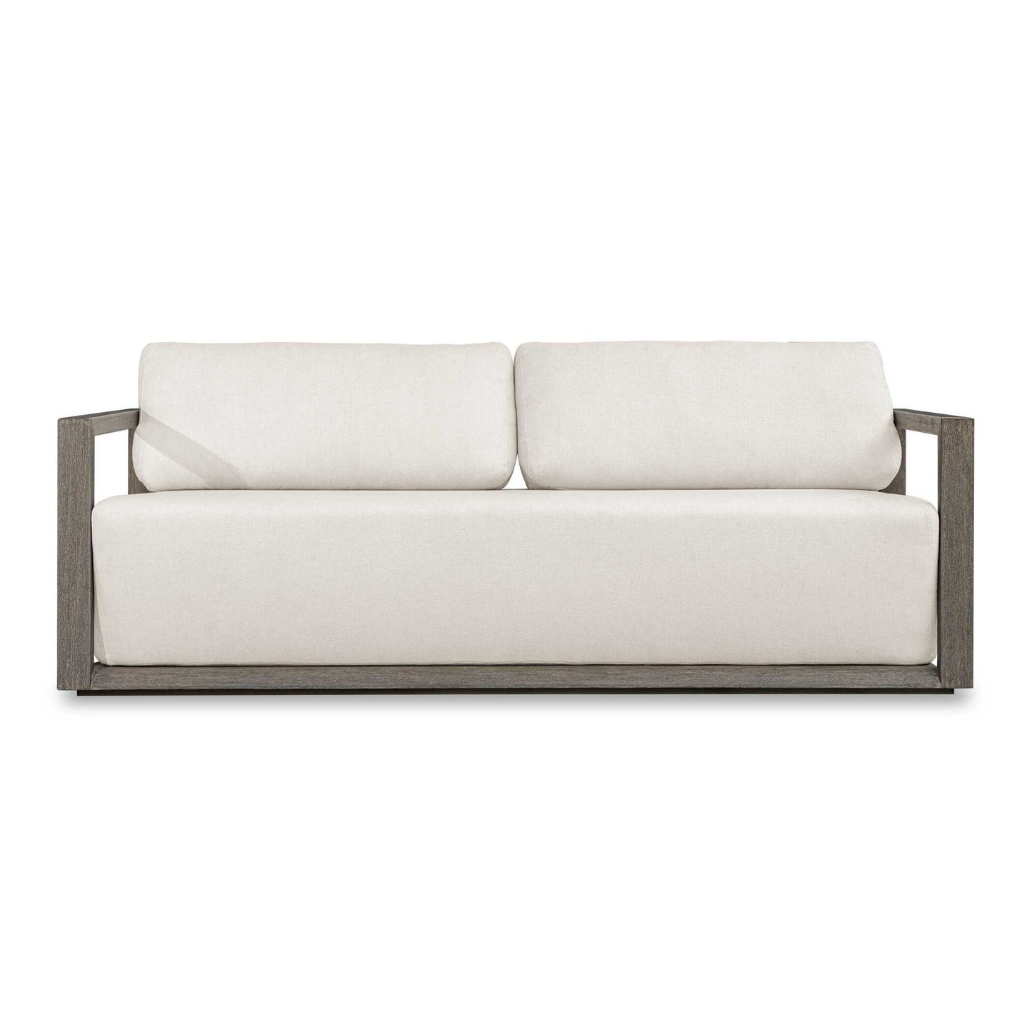Remsen - Outdoor Sofa - Gray / Oyster White