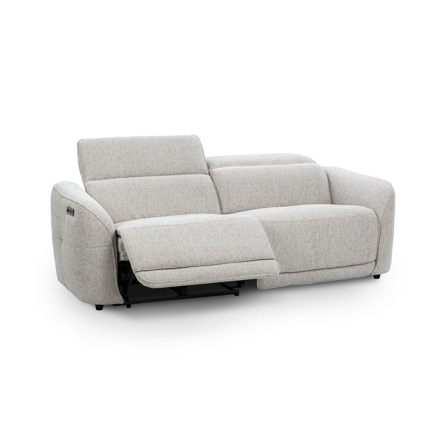 Ostend - Upholstered Power Recliner Sofa - Gray