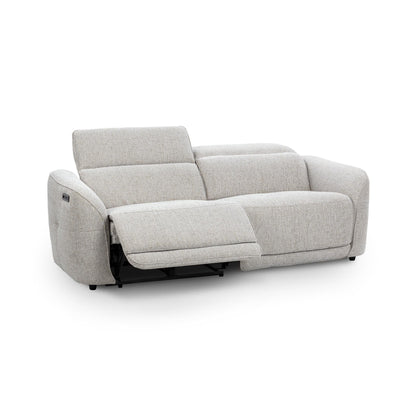Ostend - Upholstered Power Recliner Sofa - Gray