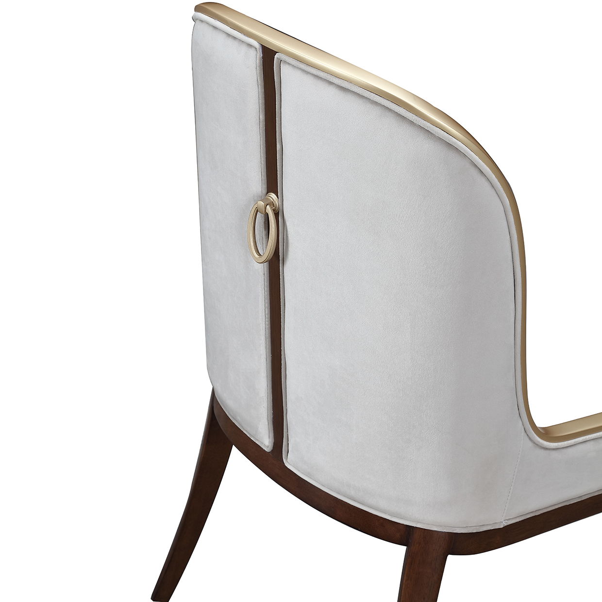 Houston - Dining Side Chair (Set of 2) - Porcini / Walnut