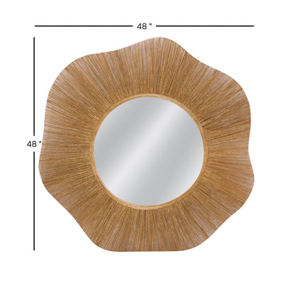 Althea - Wall Mirror - Natural