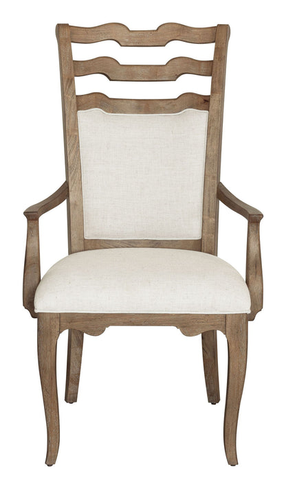 Weston Hills - Upholstered Arm Chair (Set of 2) - Flax Seed