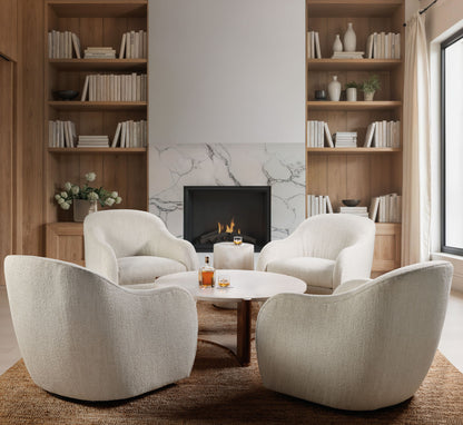Eleana - Accent Table - White