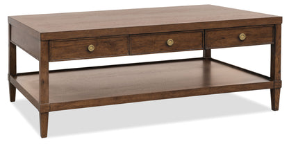 Cashiers - Rectangle Cocktail Table - Chestnut