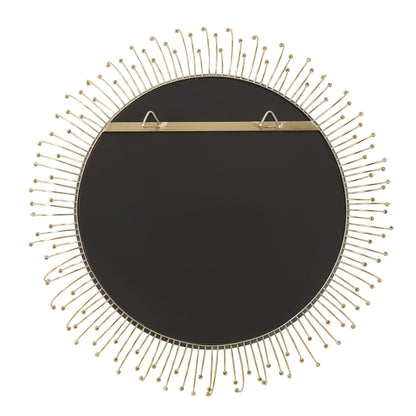 Aga - Round Gold Mirror