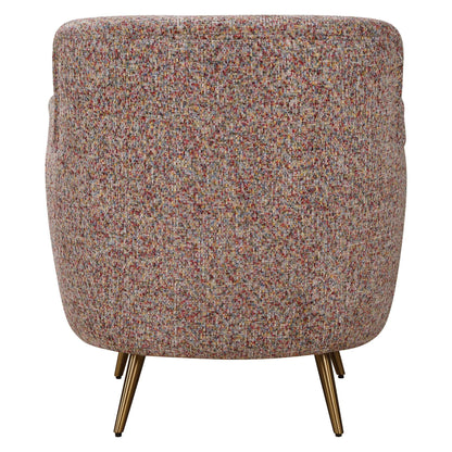 Gemstone - Toned Accent Chair - Confetti