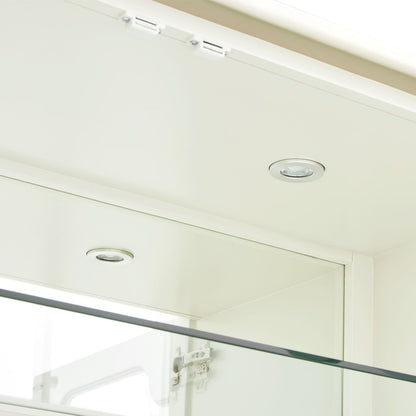 La Marisia - Display Cabinet - Creamy Pearl