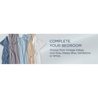 Linens - Tempur Rayon from Bamboo Sheet Set - Sleepy Blue
