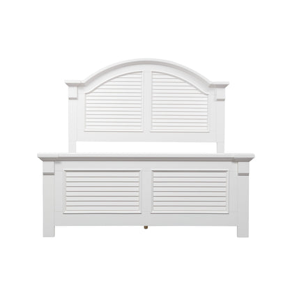 Summer House - Queen Panel Footboard - White