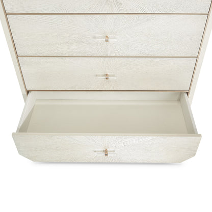 La Rachelle - 5-Drawer Chest - Champagne
