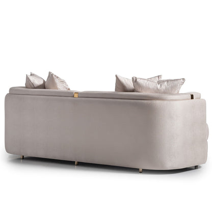 Carmela - Sofa - Almond / Gold