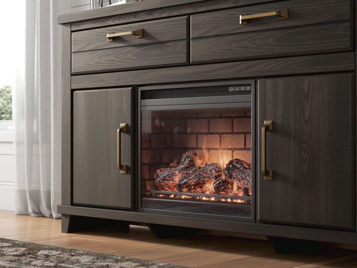 Brazen Valley - TV Stand With Fireplace Option