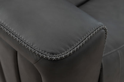 Pierce - Power Sofa With Power Recline, Power Headrest (Drop Down Table With Two Cup Holders)-Zero Gravity, Lumbar