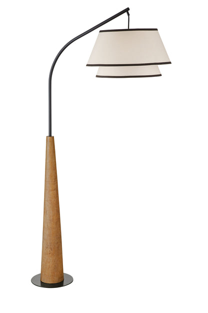 Linea - Arc Floor Lamp - Natural