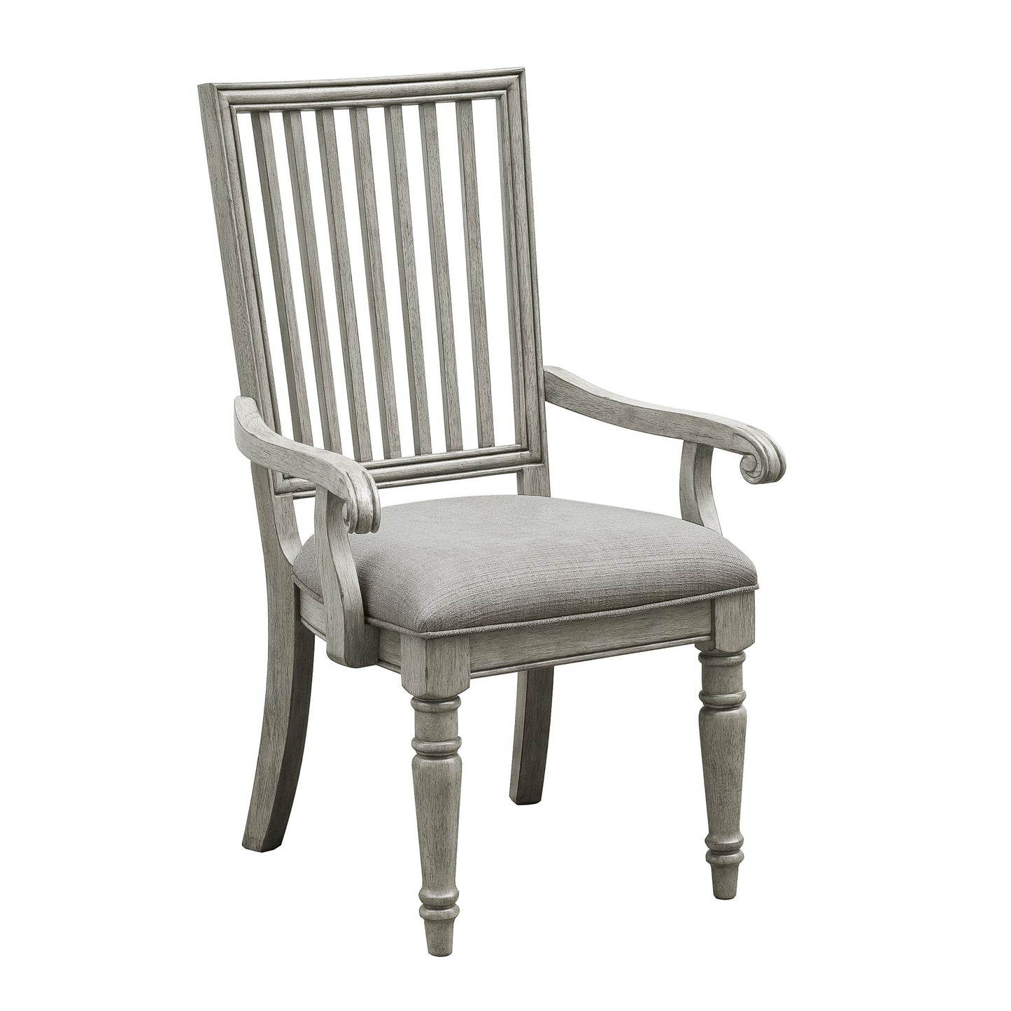 Madison Ridge - Arm Chair (Set of 2) - Buff Gray