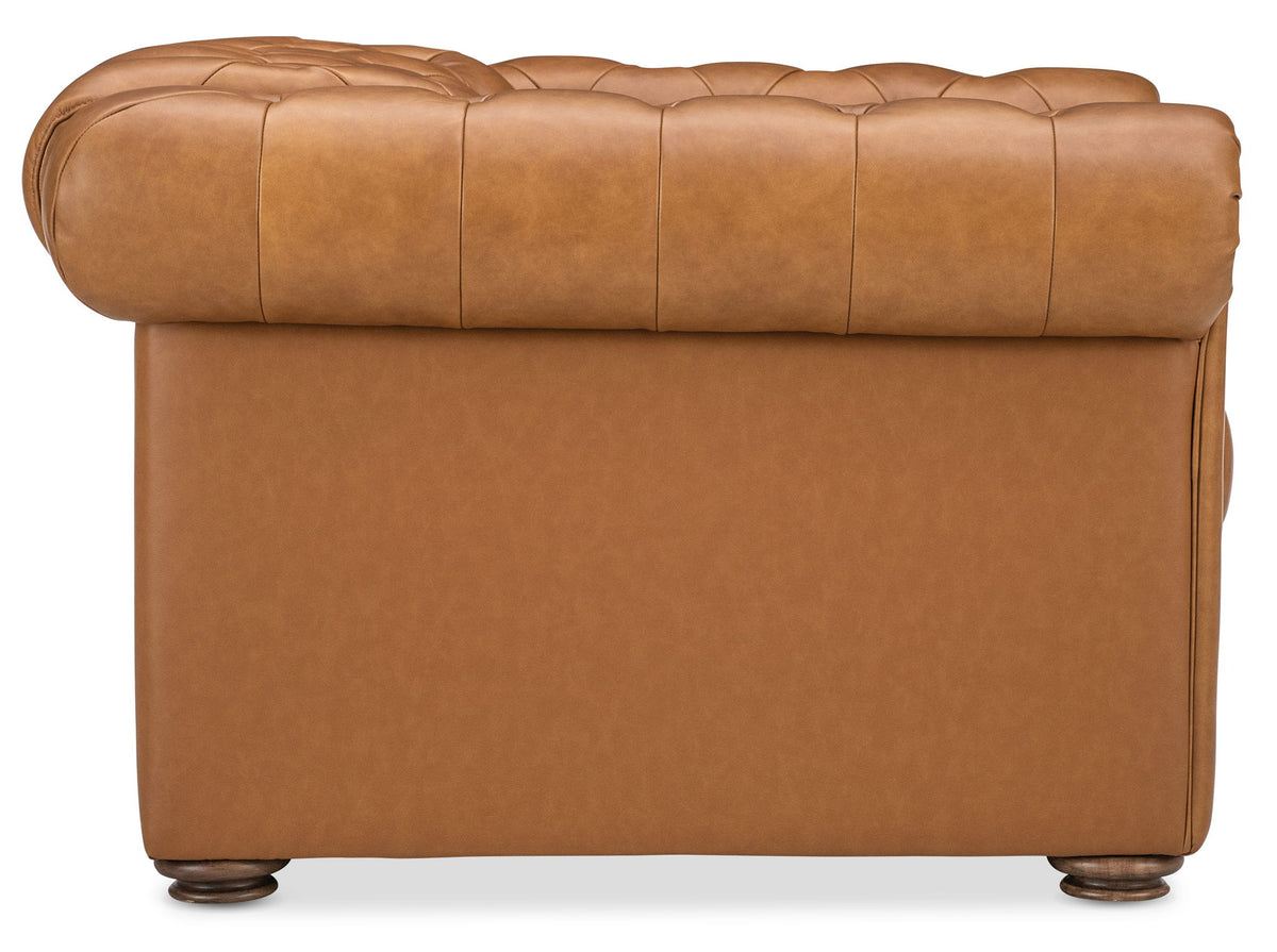 MS - Glover Power Recliner With Power Headrest - Brown