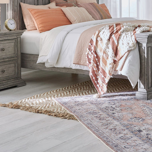 Big Valley - Panel Bed Rails - Graystone