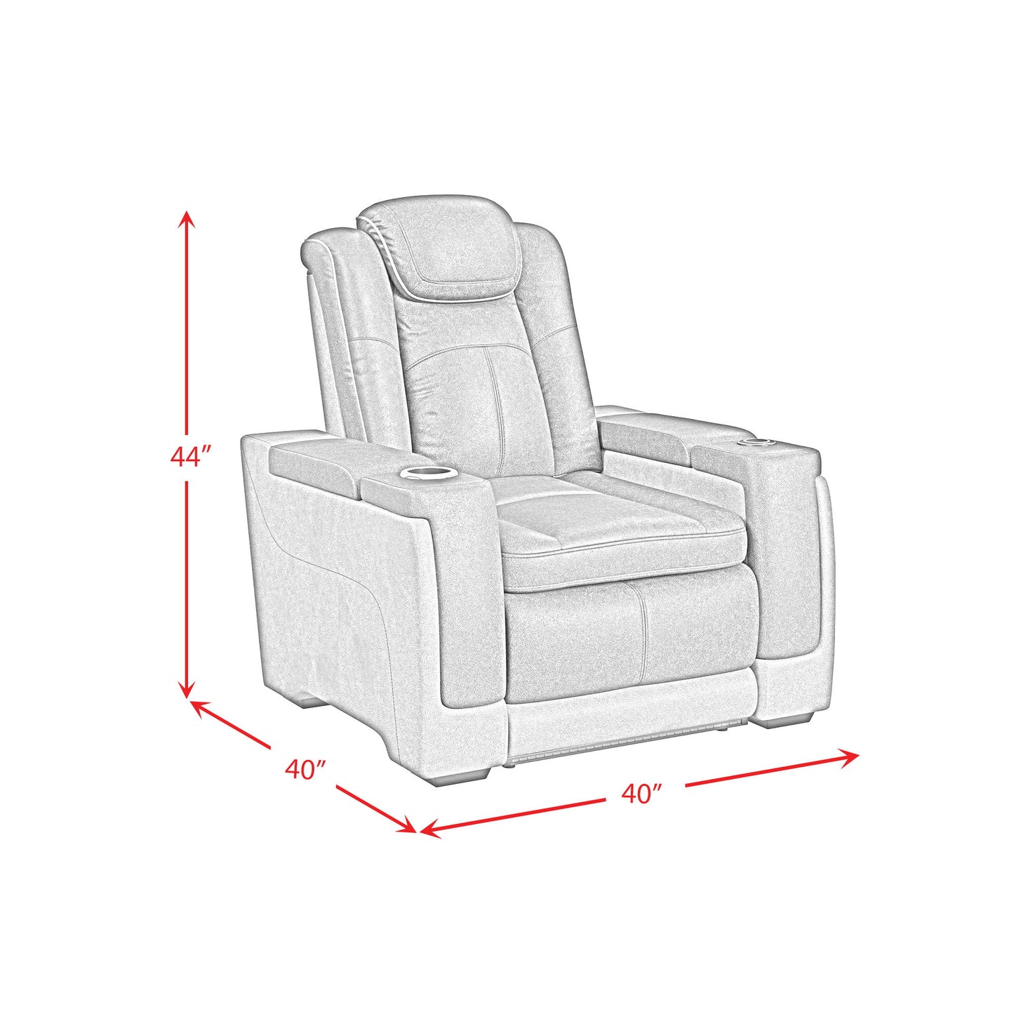 Lantana - Living Room Set - Charcoal