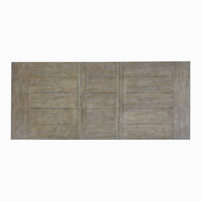 Whitney - Trestle Table - Antique Linen / Weathered Gray