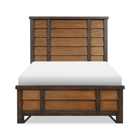 Lake House - Complete Horizontal Slat Panel Bed