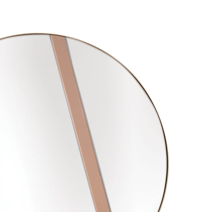 Nick - Wall Mirror - Brushed Brass