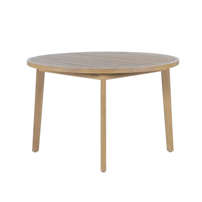 Arden - Round Patio Dining Table - Natural