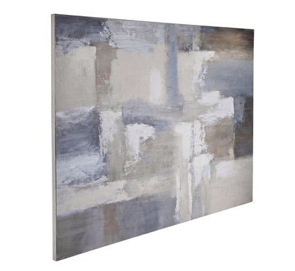 Bexar Canvas Art - Taupe