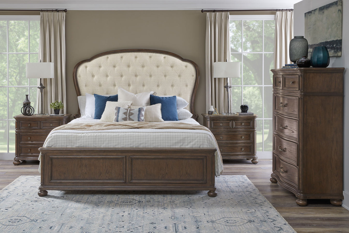 Saddle Creek - Upholstered Bed