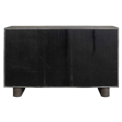 Phineas - 3 Door Modern Cabinet - Woodtone