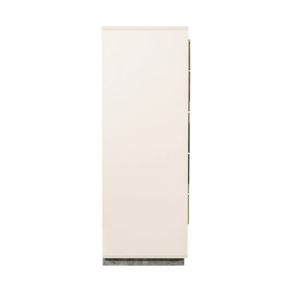 Pavira - 5-Drawer Chest - Stone