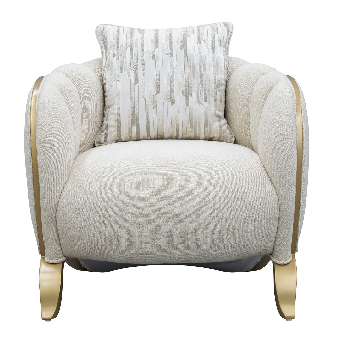 Scotts Square - Matching Chair - Cornsilk / Light Champagne