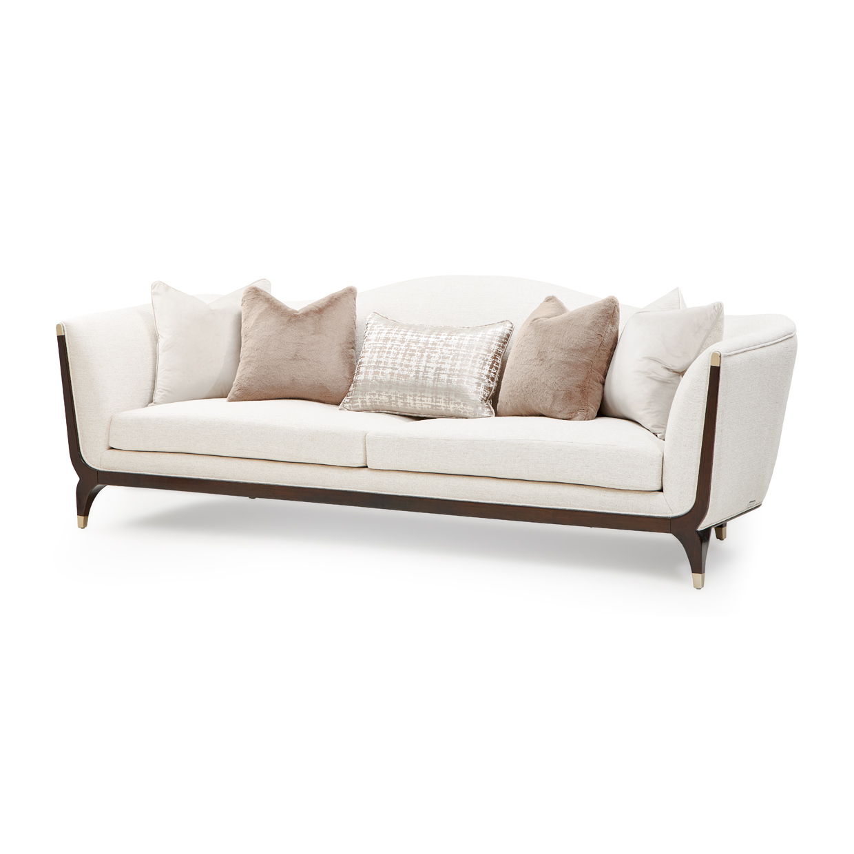 Paris Chic - Sofa - Cremini / Espresso