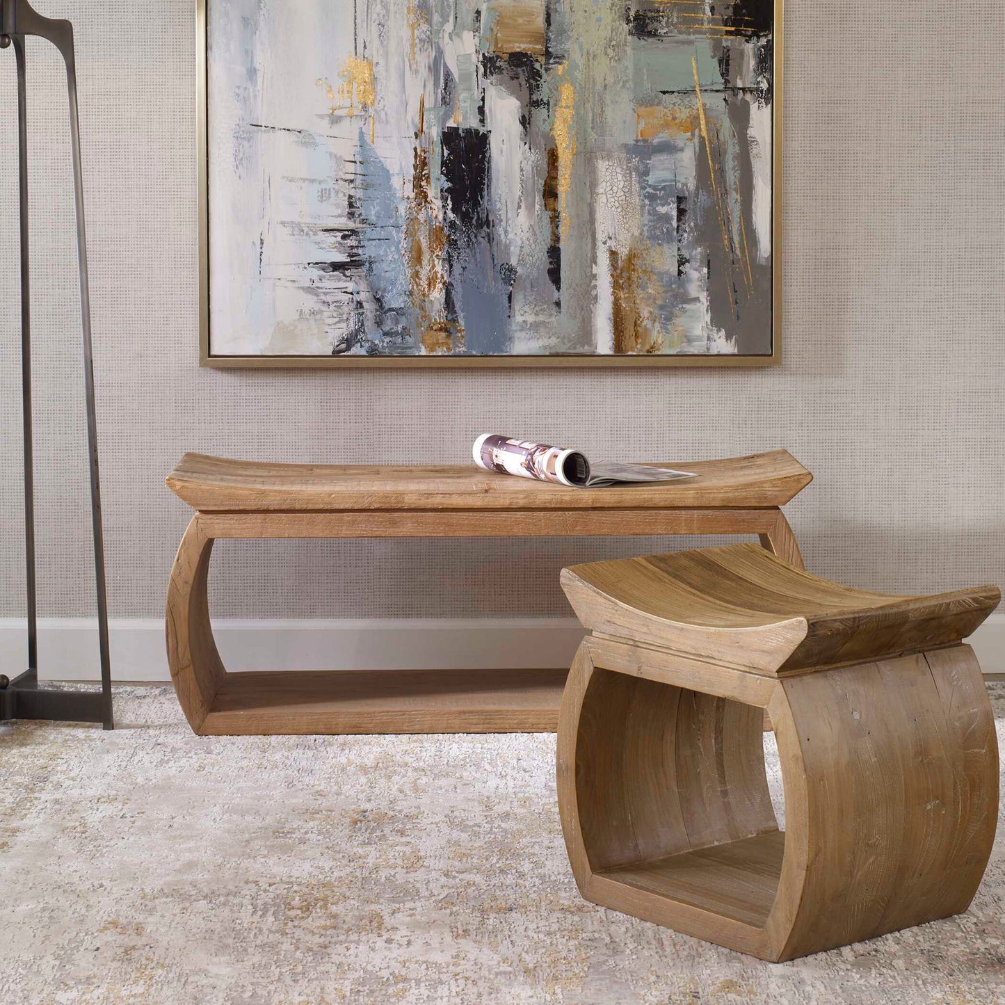 Connor - Reclaimed Wood Bench