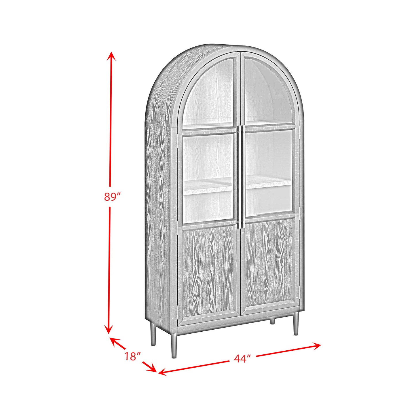 Taurus - Bookcase - Black