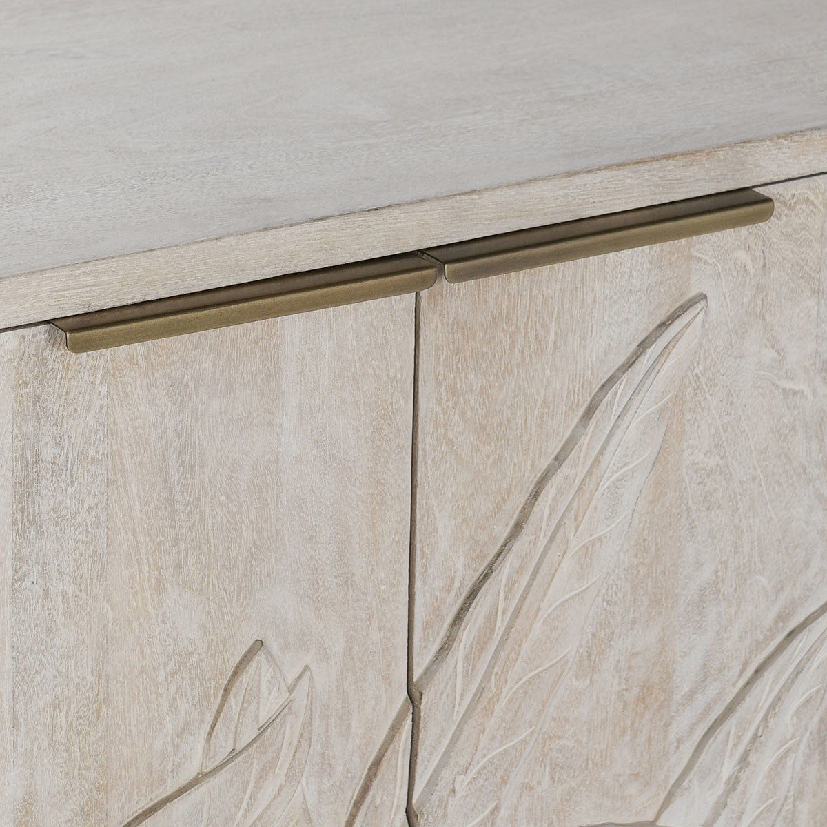 Ledro - Wood 4 Door Buffet