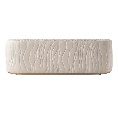 Gineverra - Sofa - Biscotti / Ivory Gold