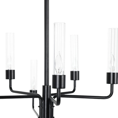 Madeline - Chandelier - Matte Black