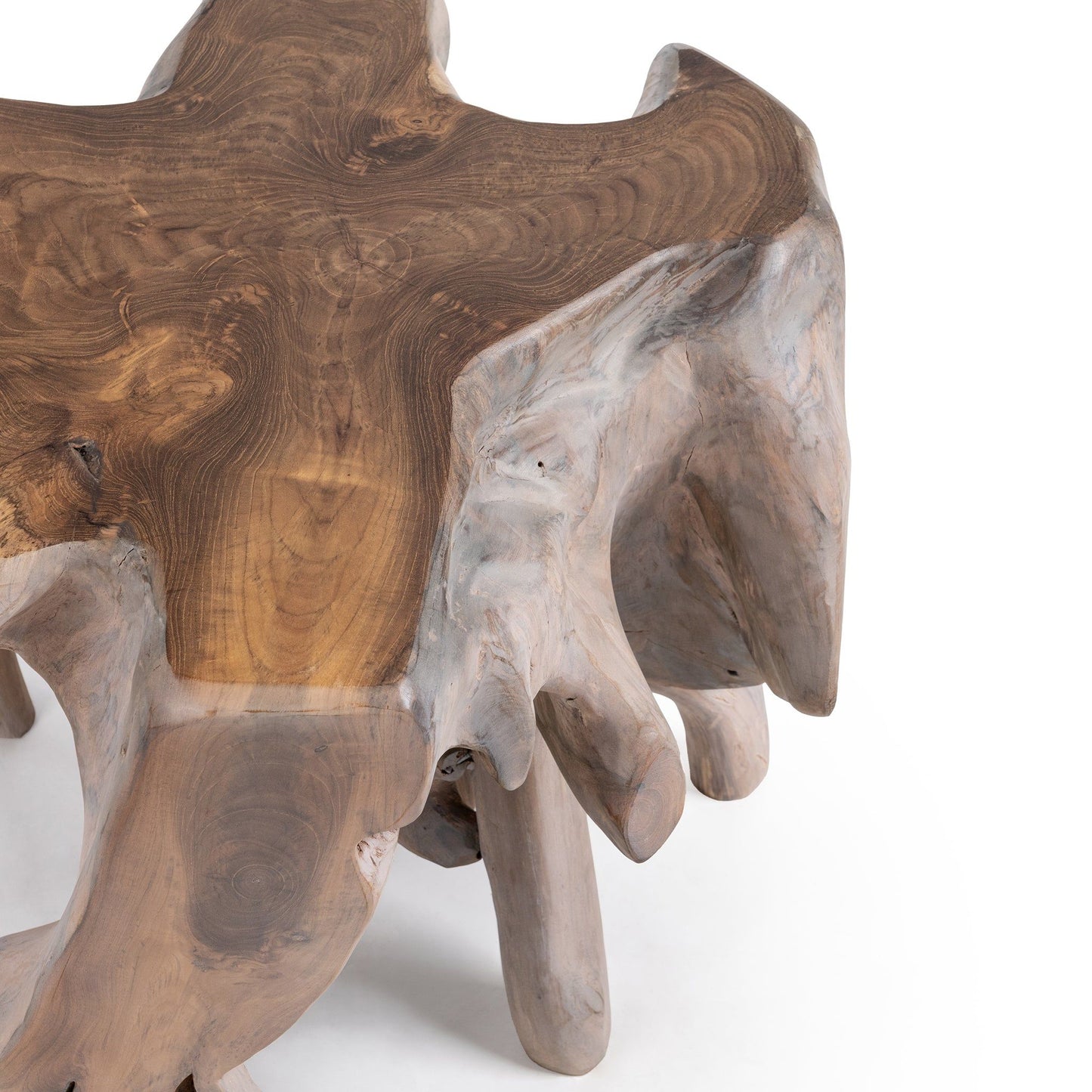 Cypress - Teak Root End Table