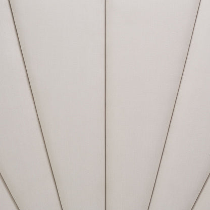 Penthouse - Eastern King Canopy Bed - Frosted Linen / Ash Gray