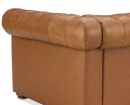MS - Glover Power Reclining Sofa With Power Headrest - Brown