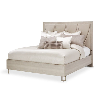Marin - Panel Bed With Upholstery Frame